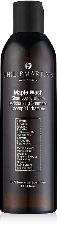 Moisturizing Dry Hair Shampoo - Philip Martin's Maple Wash Hydrating Shampoo — photo N1
