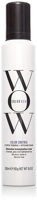 Hair Toning + Styling Foam - Color Wow Color Control Toning + Styling Foam — photo N5