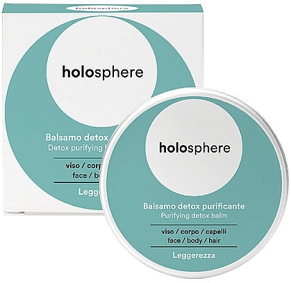 Purifying Detox Balm for Face, Body and Hair - Sapone Di Un Tempo Holosphere Purifying Detox Balm — photo N1