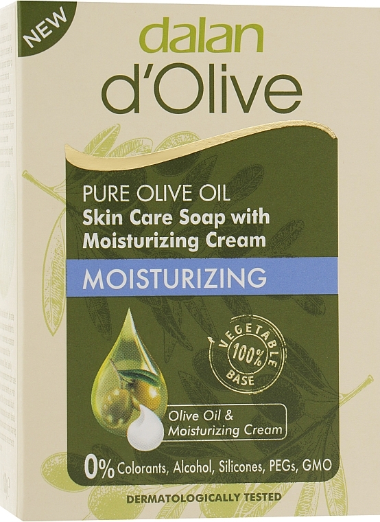 Moisturizing Body Cream-Soap - Dalan D'Olive Moisturizing Cream Skin Care Soap With — photo N2