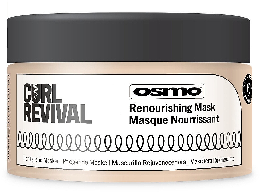 Revitalizing Mask for Curly Hair - Osmo Curl Revival Renourishing Mask — photo N1