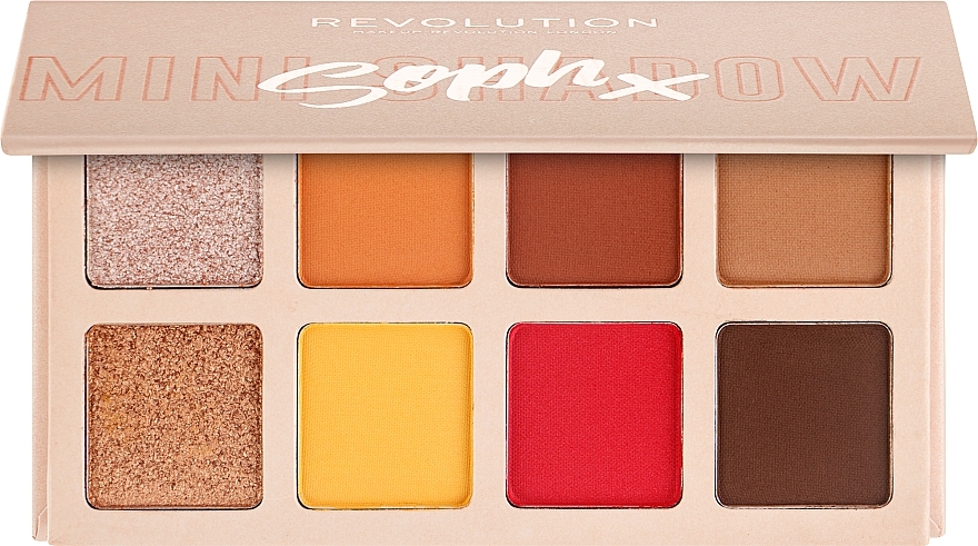 Eyeshadow Palette - Makeup Revolution X Soph Mini Spice Eyeshadow Palette — photo N4