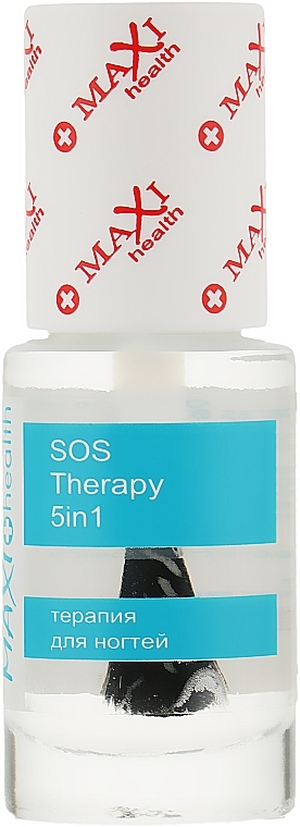 Nail Therapy - Maxi Color Maxi Health Sos Therapy 5 in 1 №8 — photo N1