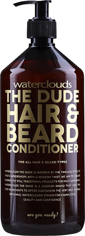 Hair & Beard Conditioner - Waterclouds The Dude Hair And Beard Conditioner — photo N2