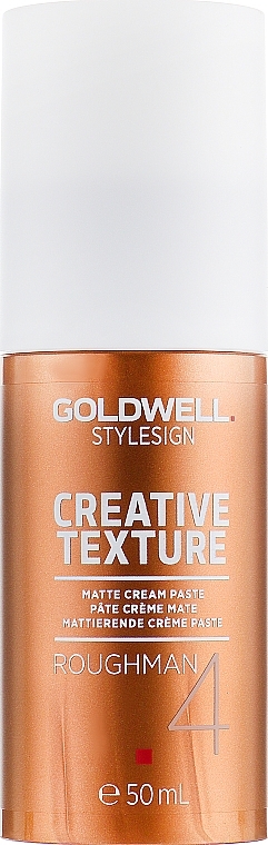 Strong Hold Matte Cream Paste - Goldwell Style Sign Texture Roughman — photo N1