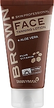 Tanning Face Lotion - Tannymaxx Brown Skin Professional Face Tanning Lotion — photo N3
