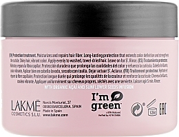 Colored Hair Care Mask - Lakme Teknia Color Stay Treatment — photo N2