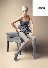 Women's Tights "Satin", 40 Den, bianco - Veneziana — photo N2