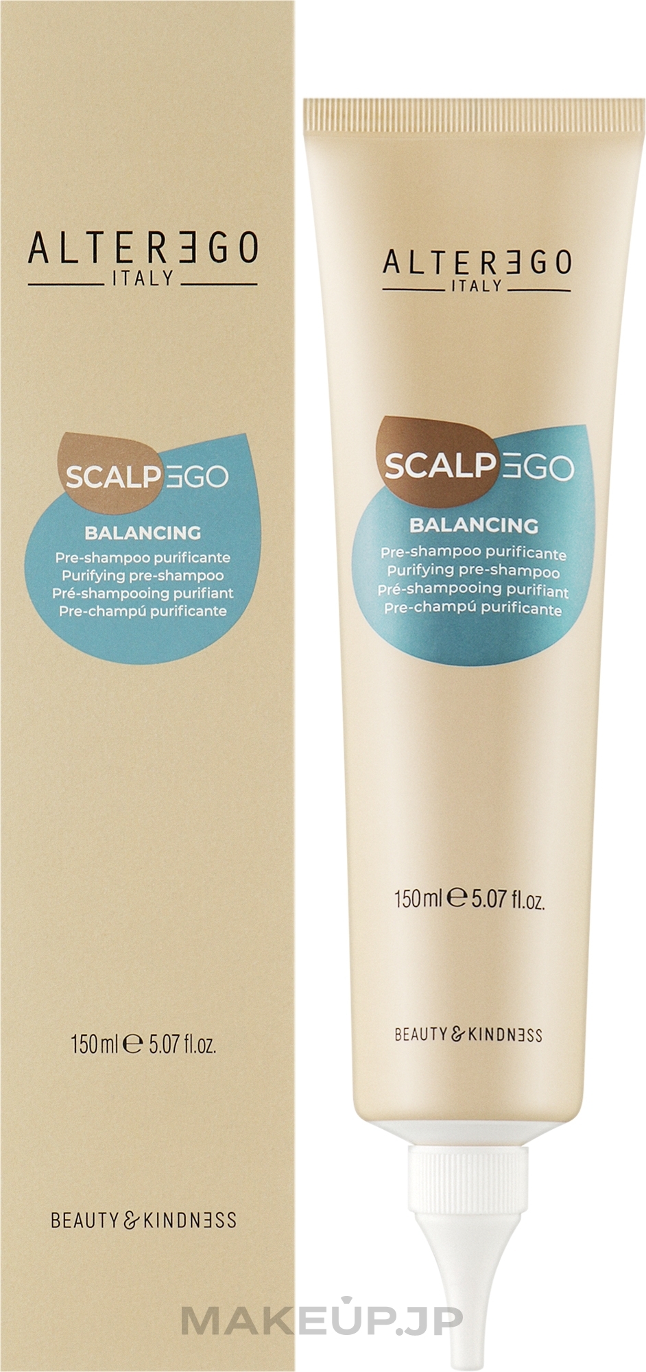 Balancing Pre-Shampoo - Alter Ego ScalpEgo Balancing Purifying Pre-Shampoo — photo 150 ml