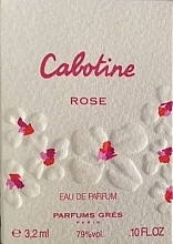 Fragrances, Perfumes, Cosmetics Gres Cabotine Rose - Eau de Parfum (mini size)