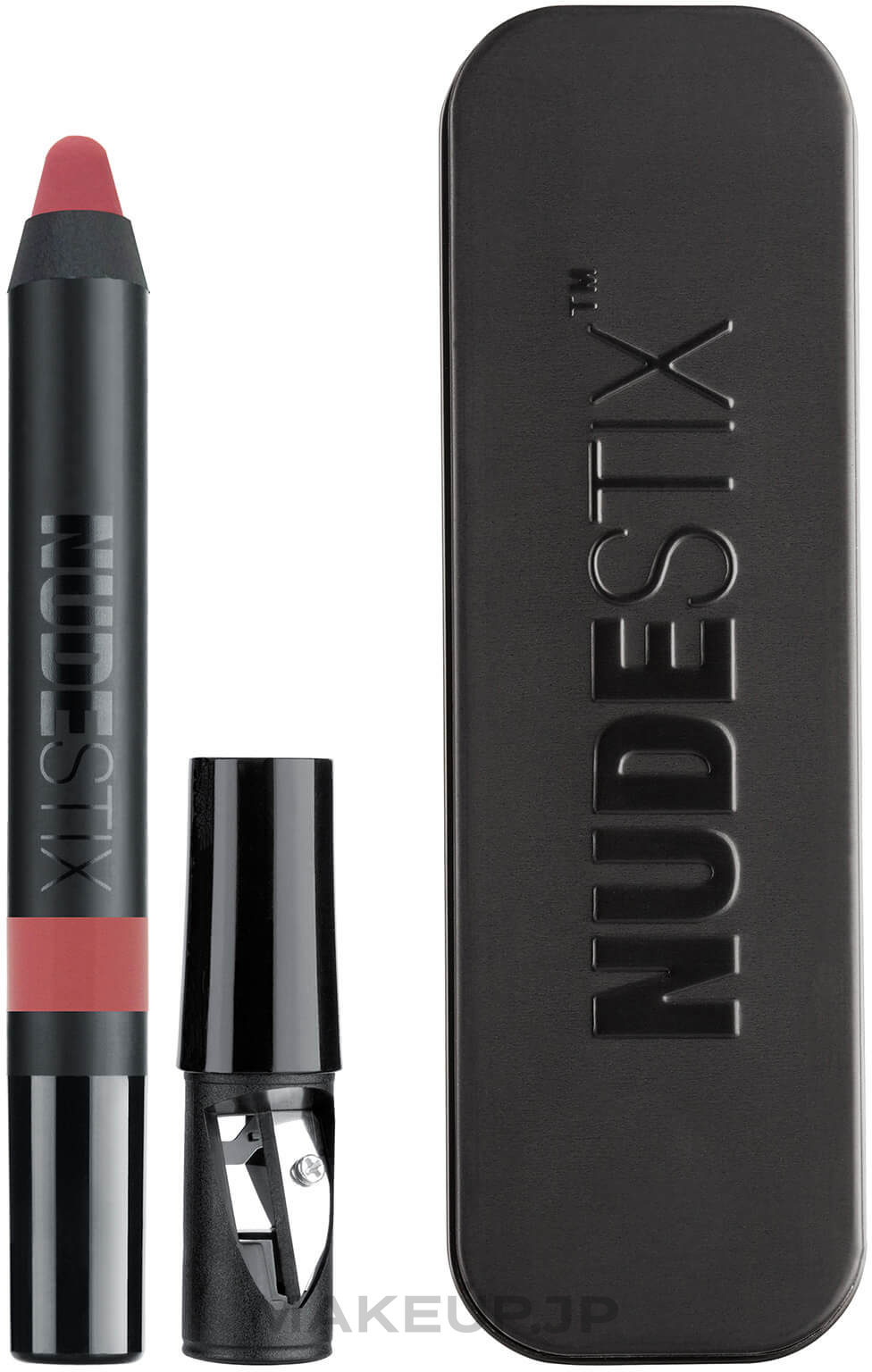 2-in-1 Lip & Blush Lipstick Pen - Nudestix Intense Matte Lip + Cheek Pencil — photo Kiss