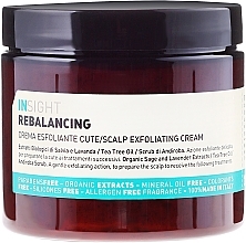 Fragrances, Perfumes, Cosmetics Scalp Cream Scrub - Insight Rebalancing Scalp Exfoliating Cream