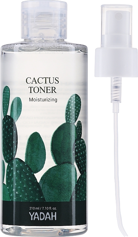 Moisturizing Opuntia Tonic - Yadah Cactus Moisturizing Toner (with pump sprayer) — photo N2