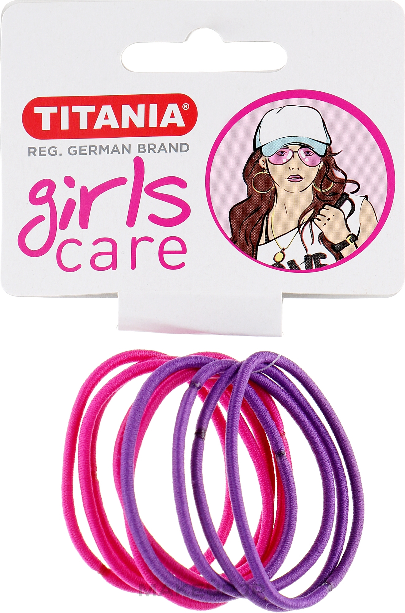 Hair Ties, 9 pcs - Titania — photo 9 szt.