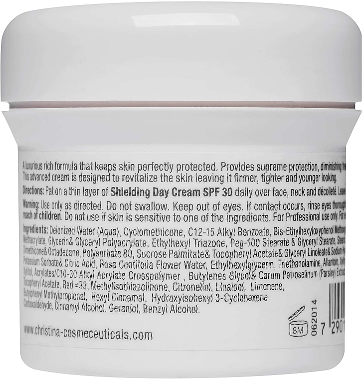 Face Day Cream - Christina Muse Sheilding Day Cream SPF 30 — photo N2