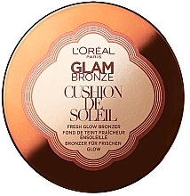 Fragrances, Perfumes, Cosmetics Foundation - L'Oreal Paris Glam Bronze Cushion De Soleil