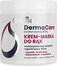 Fragrances, Perfumes, Cosmetics Hand Cream Mask - Efectima Derma Care Comfort For Dry Skin