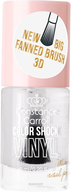 Nail Polish - Constance Carroll Color Shock Vinyl Mini Nail Polish — photo 01 - Clear