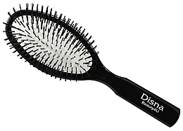 Fragrances, Perfumes, Cosmetics Oval Hair Brush with Nylon Bristles, 22.5 cm, black - Disna Beauty4U