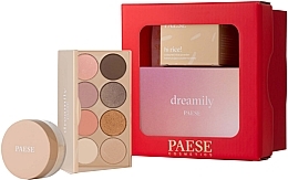 Fragrances, Perfumes, Cosmetics Set - Paese Selflove Set 2 (eyeshadow/12g + f/powder/10g)