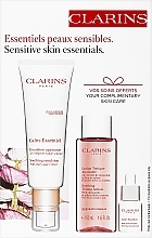 Fragrances, Perfumes, Cosmetics Set - Clarins Sensitive Skin Essentials (f/emuls/50ml + f/lot/50ml + f/oil/5ml)