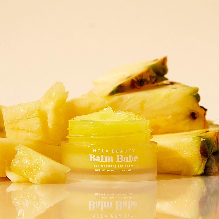 Pineapple Lip Gloss - NCLA Beauty Balm Babe Pineapple Lip Balm — photo N4