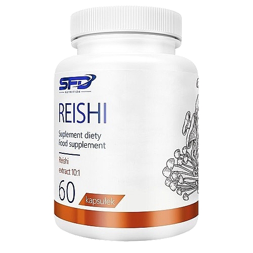 Reishi Dietary Supplement to Support Brain Function and Boost Immunity - SFD Nutrition Reishi Suplement Diety — photo N1