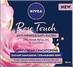 Anti-Wrinkle Night Cream - Nivea Rose Touch Anti-Wrinkle Night Cream — photo N5