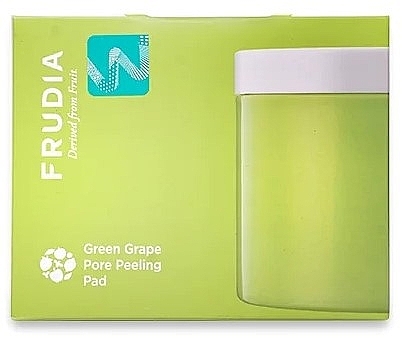 Green Grape Face Peeling Pad - Frudia Green Grape Pore Peeling Big Pad — photo N1