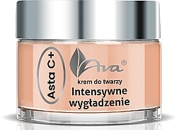 Night Face Cream - Ava Laboratorium Asta C+ Intensive Smoothing — photo N1