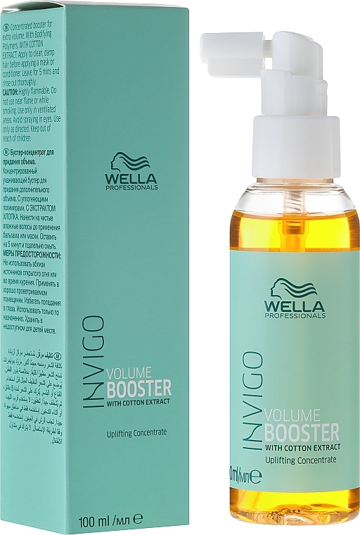 Volume Booster Concentrate - Wella Professionals Invigo Volume Boost Booster — photo N1