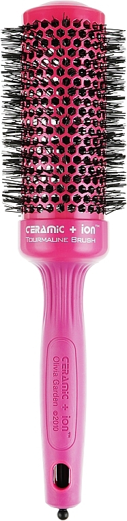 Thermal Hair Brush 45 mm, pink - Olivia Garden Ceramic+Ion Thermal Brush Pink d 45 — photo N1