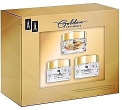 Fragrances, Perfumes, Cosmetics Set - AA Golden Ceramides Set (capsules 30pcs + cr/50ml + cr/50ml )