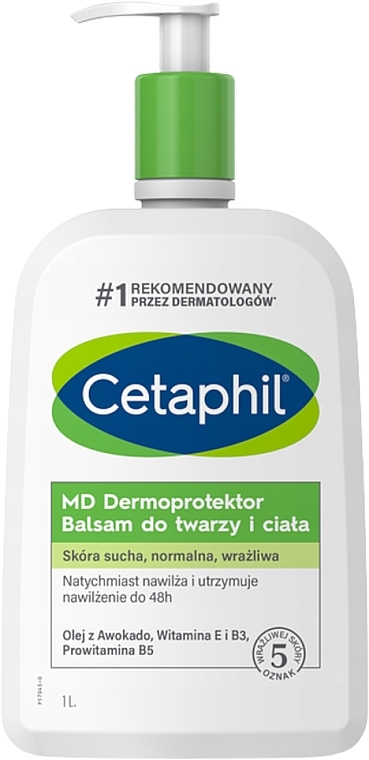 Face and Body Balm with Pump - Cetaphil MD Dermoprotektor Balsam — photo N4
