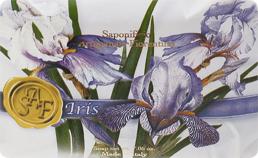 Toilet Soap "Iris" - Saponificio Fiorentino Primavera Irys — photo N1