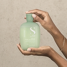 Soothing Micellar Shampoo - Alfaparf Semi Di Lino Scalp Relief Calming Micellar Low Shampoo — photo N3