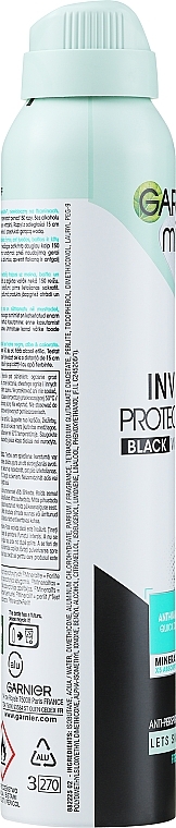 Deodorant Spray "Anti-Marks, Stains & Fading" - Garnier Mineral Deodorant Invisible — photo N4