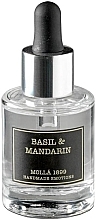 Fragrances, Perfumes, Cosmetics Cereria Molla Basil & Mandarin - Essential Oil