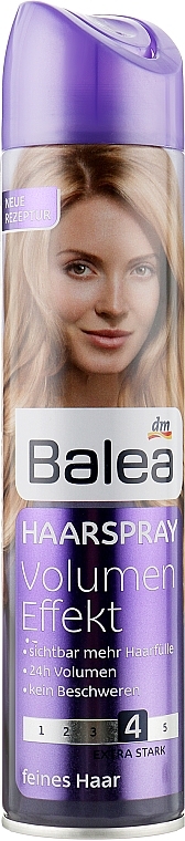 Hair Spray - Balea Volume Effect №4 — photo N3