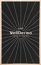 Fragrances, Perfumes, Cosmetics Sheet Mask with Germanium & Activated Carbon - Wellderma Charcoal Sea Water Mask