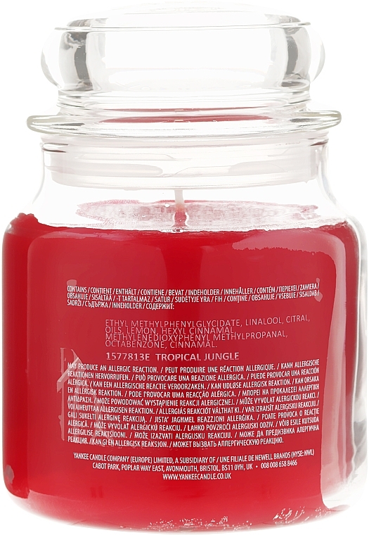 Scented Candle - Yankee Candle Tropical Jungle — photo N2