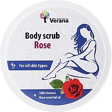 Rose Body Scrub - Verana Body Scrub Rose — photo N1