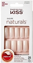 False Nails Set - Kiss Salon Naturals Go Rogue Flexi Fit — photo N1