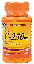 Fragrances, Perfumes, Cosmetics Bioactive Food Supplement for Immune System Support - Holland & Barrett Vitamin C 250 mg with Rose Hips