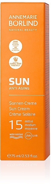 Sun Cream SPF 15 - Annemarie Borlind Sun Anti Aging Sun Cream SPF 15 — photo N20