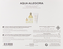 Guerlain Aqua Allegoria Nerolia Vetiver - Set (edt/75ml + edt/7.5ml + b/lot/75ml) — photo N3