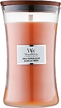 Scented Candle in Glass - WoodWick Chilli Pepper Gelato — photo N2