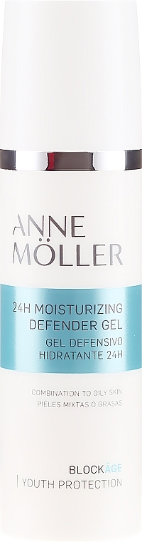 Moisturizing Face Gel - Anne Moller Blockage 24h Moisturizing Defender Gel — photo N10