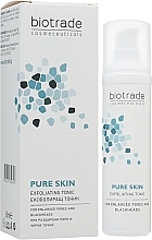 Fragrances, Perfumes, Cosmetics Exfoliating Azelaic, Glycolic & Salicylic Acid Tonic "Peeling Effect" - Biotrade Pure Skin Exfoliating Tonic
