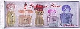 Fragrances, Perfumes, Cosmetics Charrier Parfums La Collection - Set (edp/12ml + edp/11.5ml + edp/10.7ml + edp/9.8ml + edp/10.1ml)